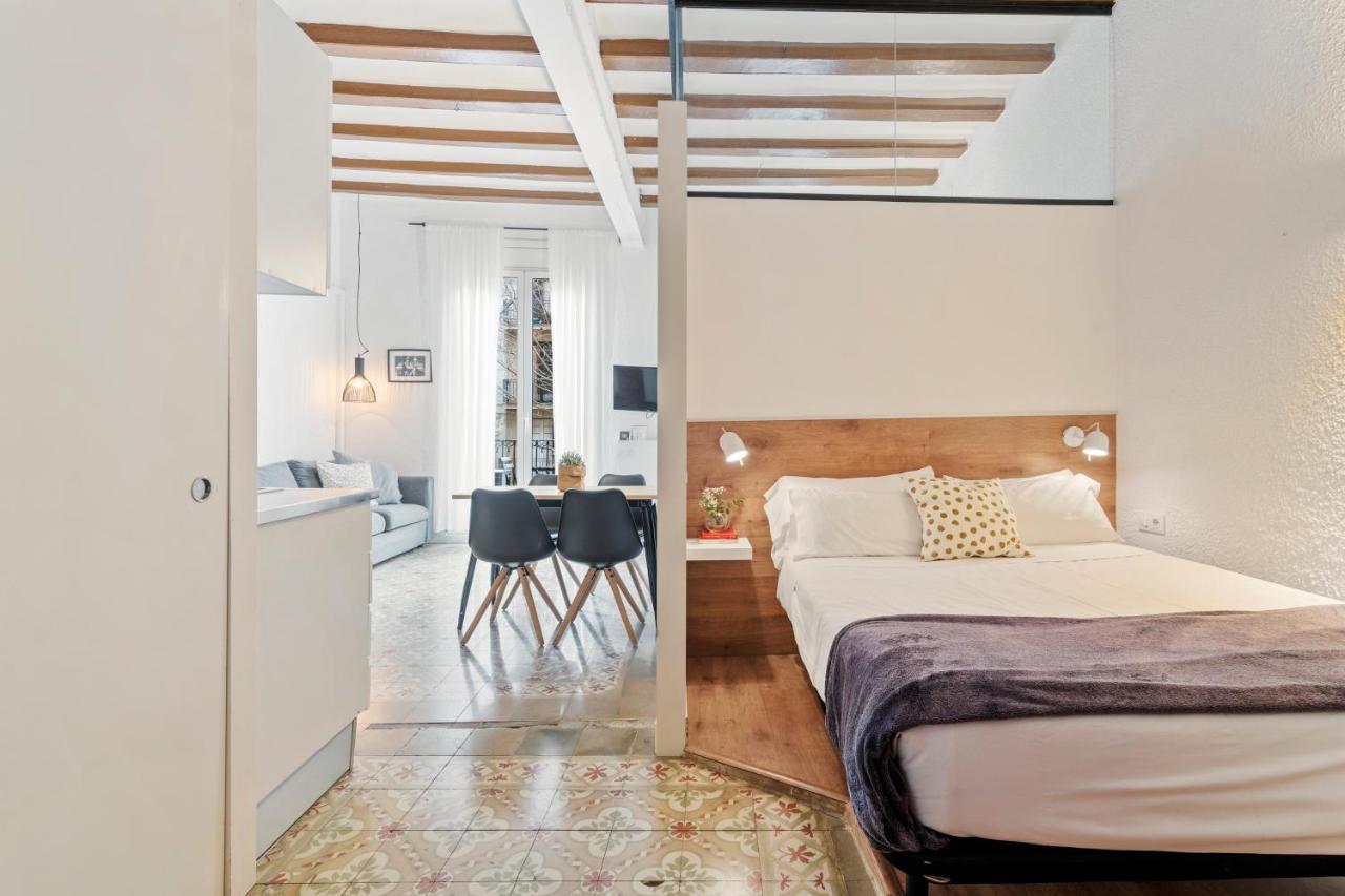 Flateli Borrell Barcelona Exterior foto
